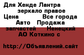Для Хенде Лантра 1995-99 J2 зеркало правое › Цена ­ 1 300 - Все города Авто » Продажа запчастей   . Ненецкий АО,Коткино с.